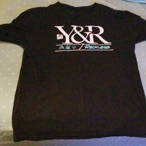 Young and reckless tee size large